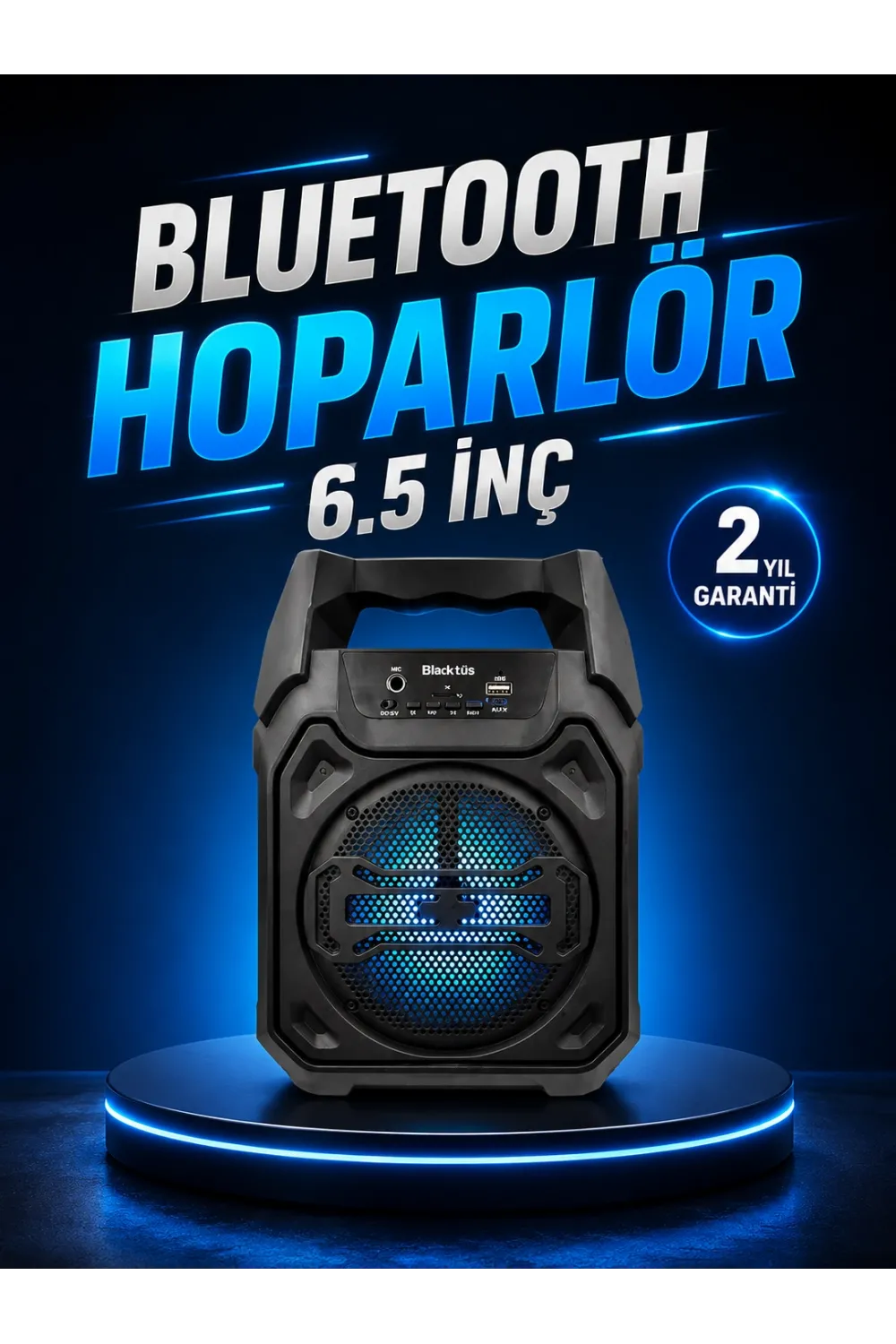 Taşınabilir Şarjlı Hoparlör – Bluetooth, Tws Ve Uzun Pil Ömrü