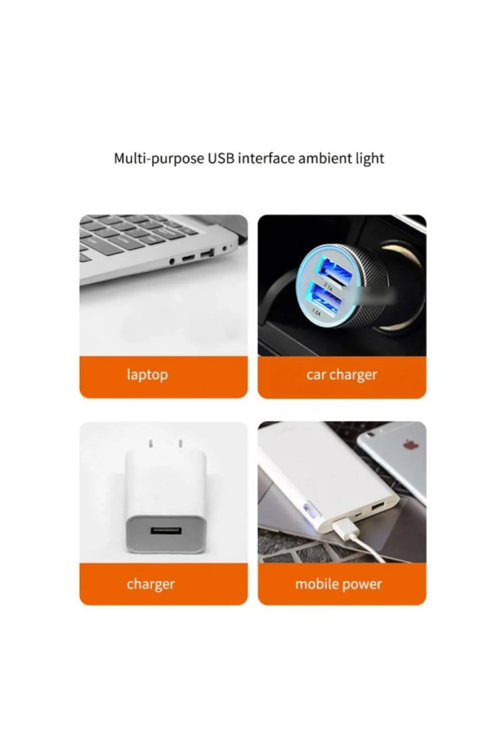Taşınabilir USB Sunset Gün Batımı Ambiyans Işığı Lamba