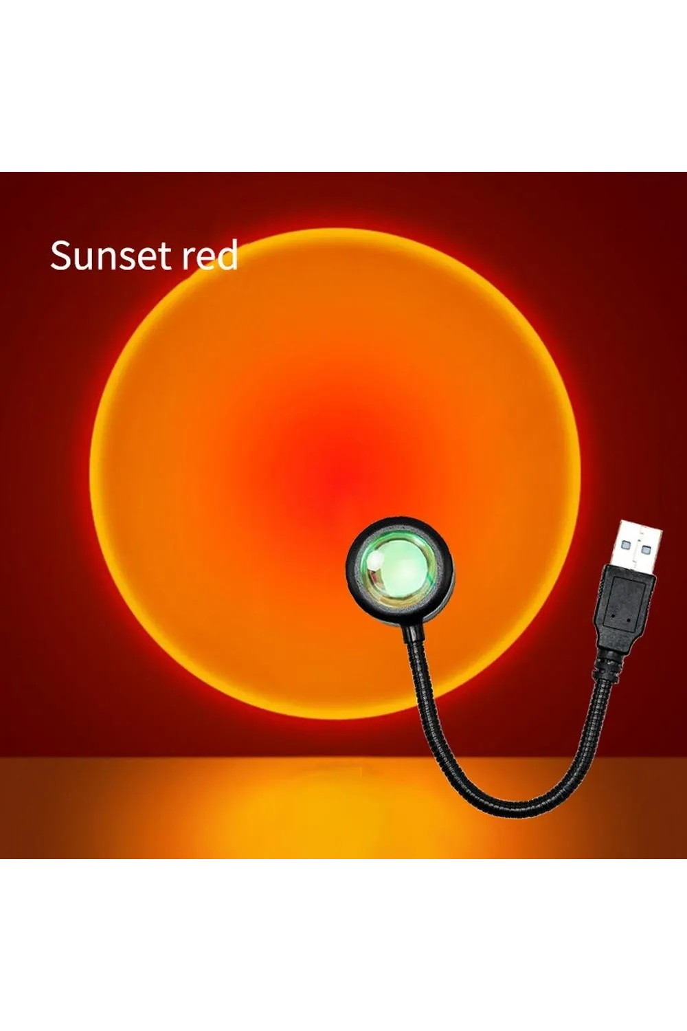 Taşınabilir Usb Sunset Lamba: Ev Ve Araba İçin Ambiyans Işığı
