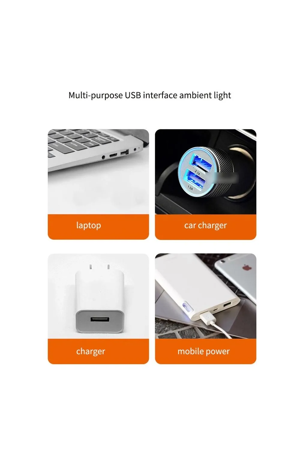 Taşınabilir Usb Sunset Lamba: Ev Ve Araba İçin Ambiyans Işığı