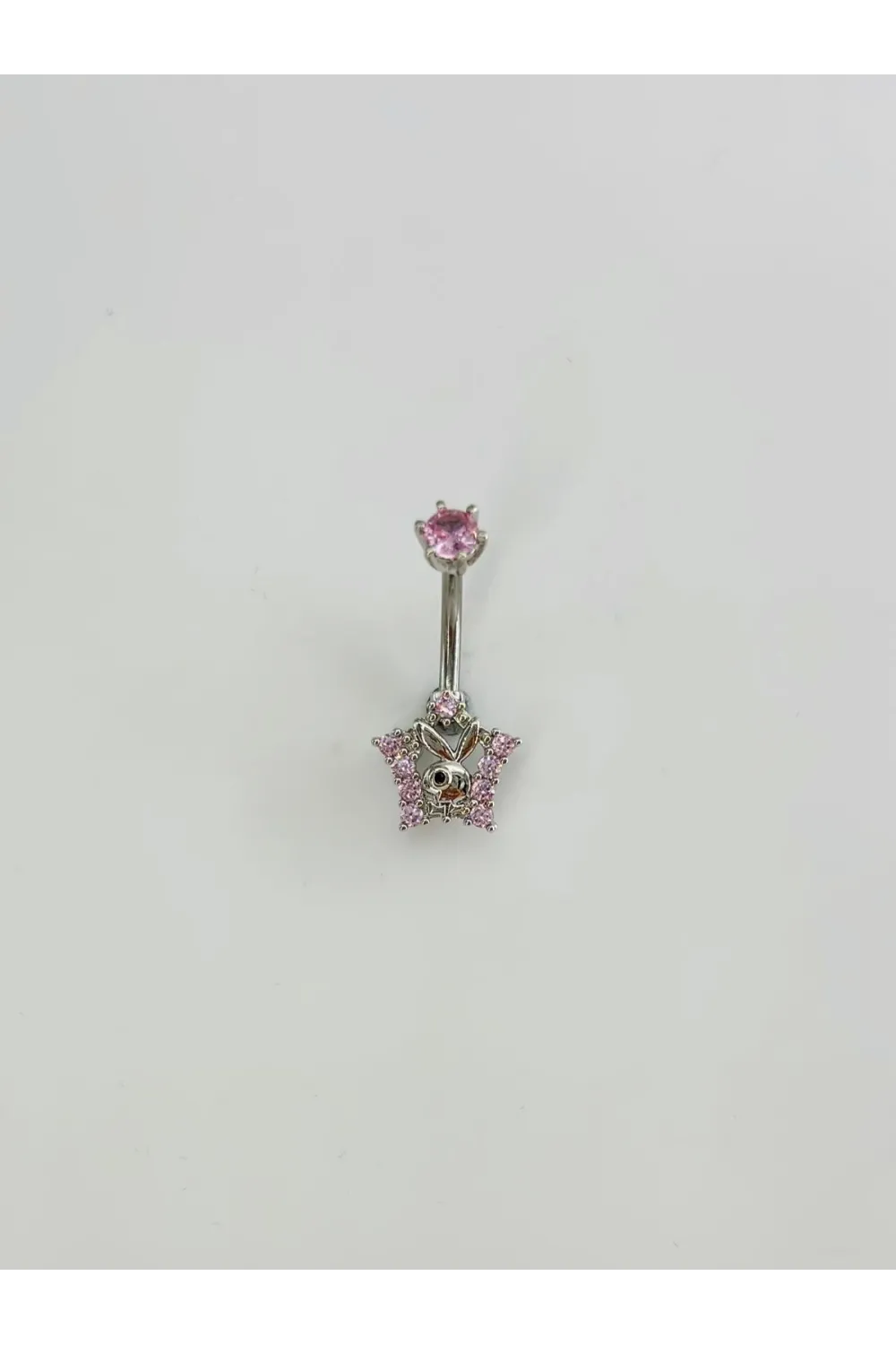 Tavşan Detaylı Göbek Piercing - Pg0171