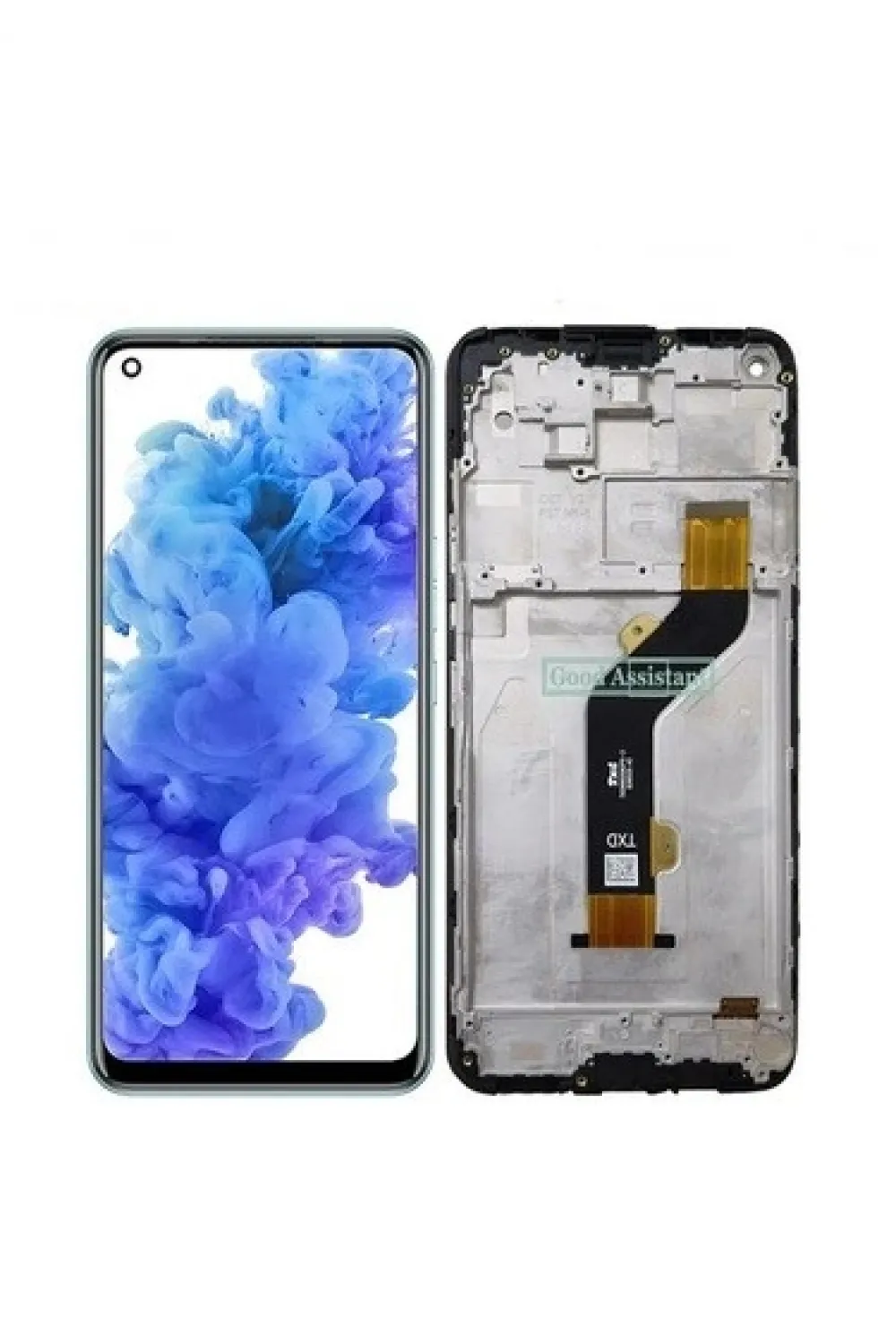Tecno Camon 16 Lcd Ekran Dokunmatik Çıtalı (Siyah)