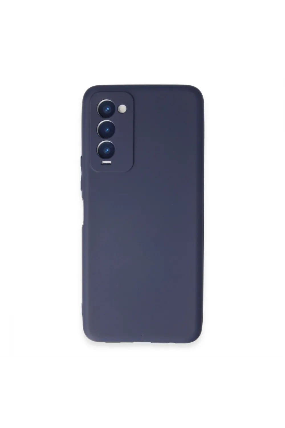 Tecno Camon 18 Kılıf First Silikon - Lacivert