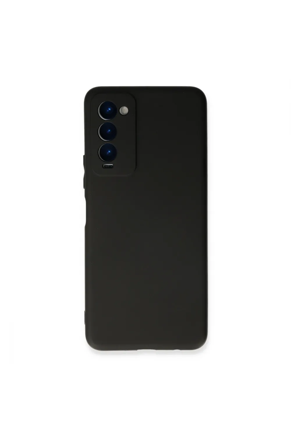 Tecno Camon 18 Kılıf First Silikon - Siyah