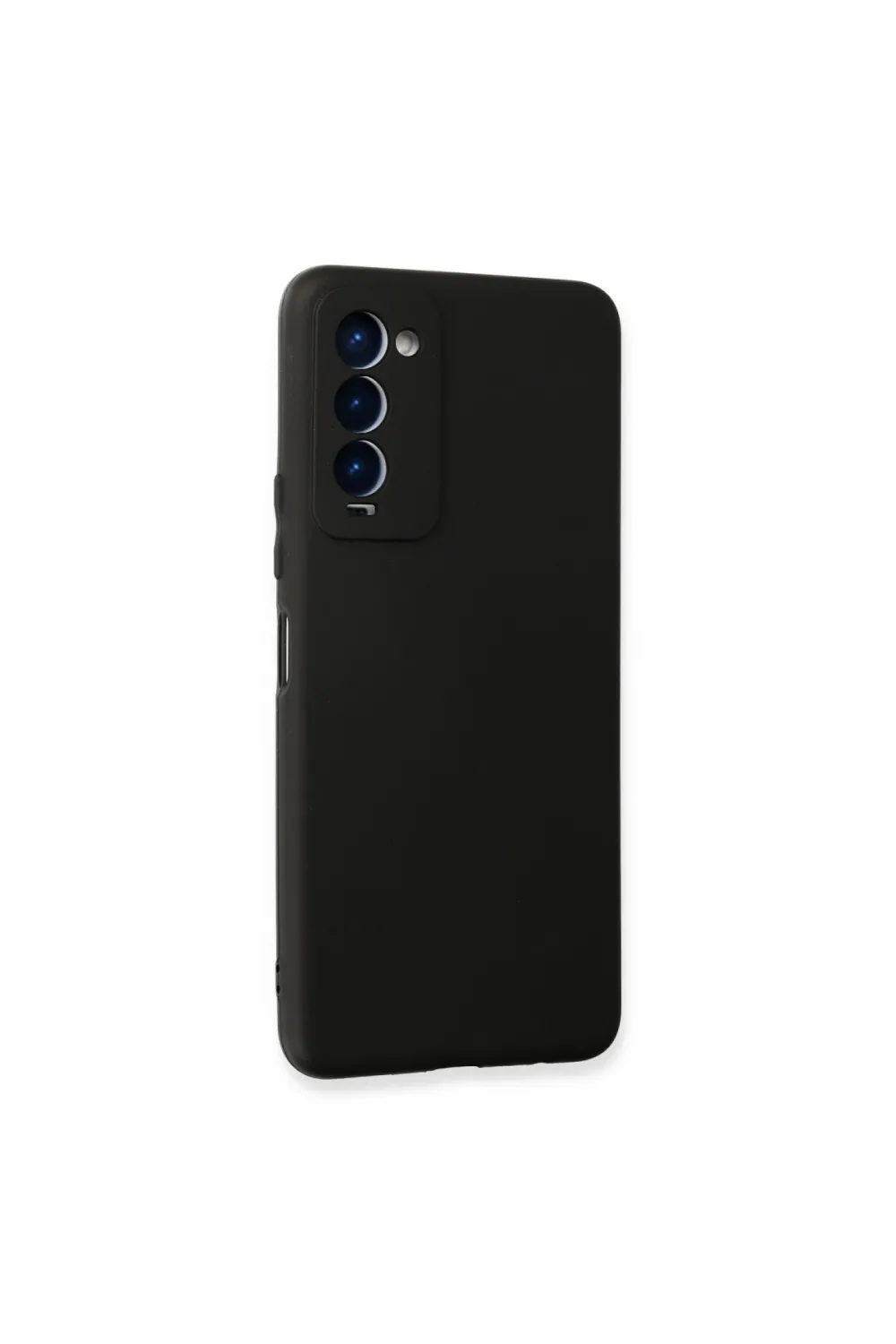 Tecno Camon 18 Kılıf First Silikon - Siyah