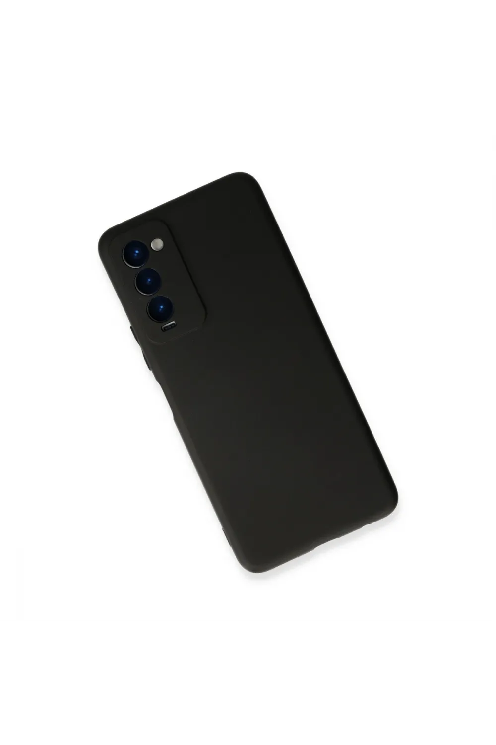 Tecno Camon 18 Kılıf First Silikon - Siyah