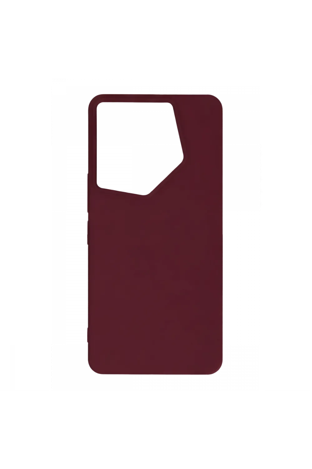 Tecno Camon 20 Pro 5G Kılıf First Silikon - Bordo