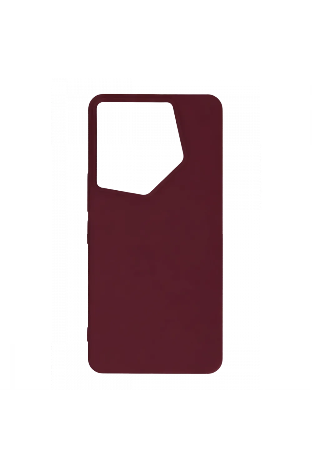 Tecno Camon 20 Pro 5g Kılıf First Silikon - Bordo