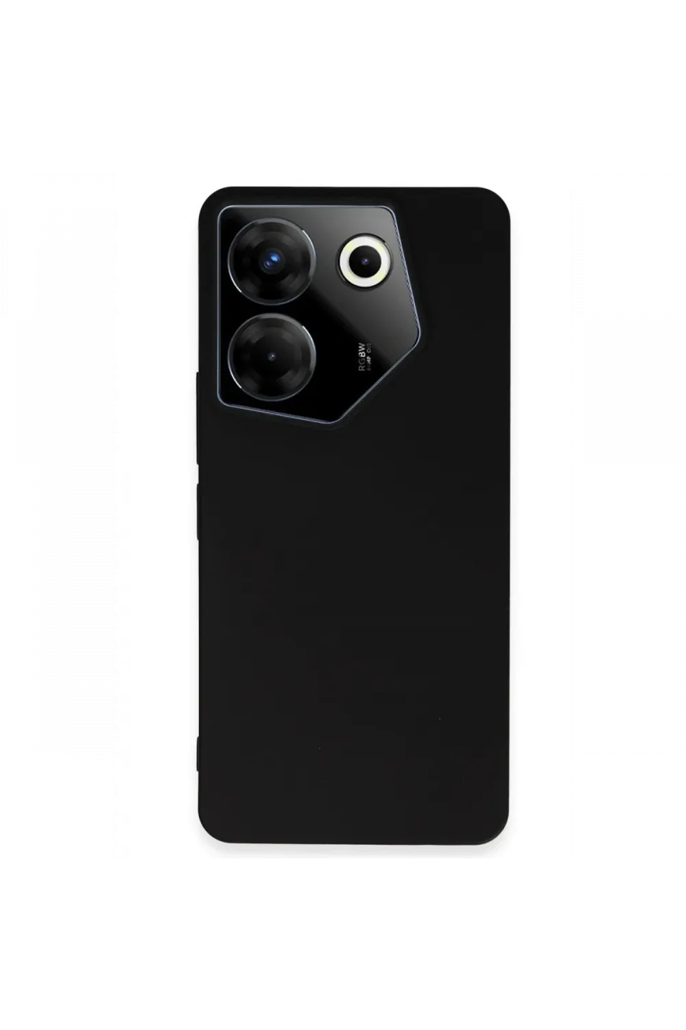Tecno Camon 20 Pro 5G Kılıf First Silikon - Siyah