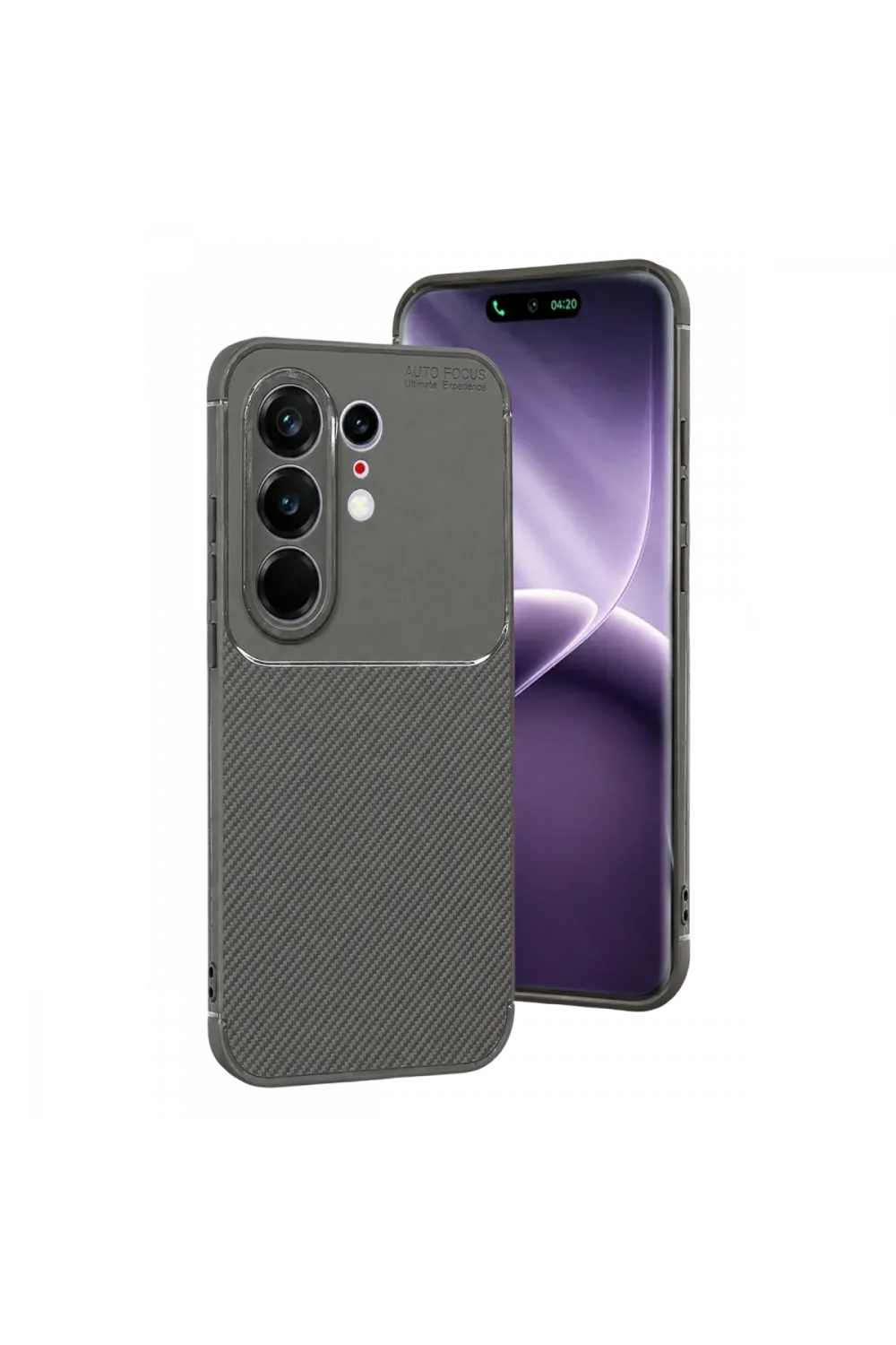 Tecno Camon 50 Pro 5g Auto Focus Karbon Kapak - Gri