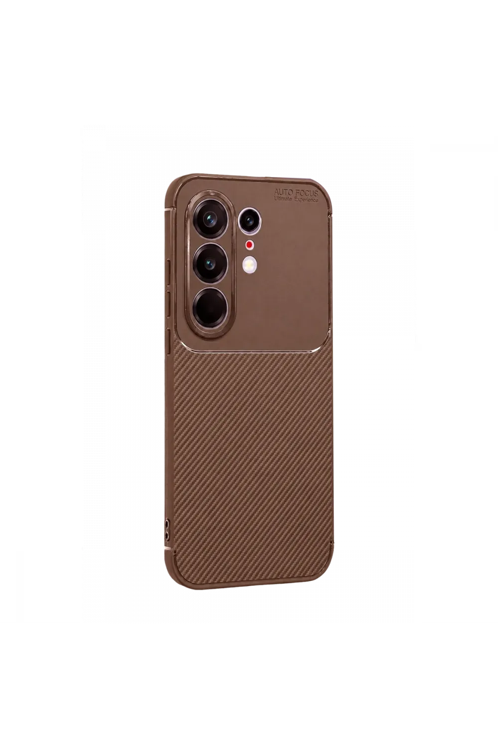 Tecno Camon 50 Pro 5g Auto Focus Karbon Kapak - Kahverengi