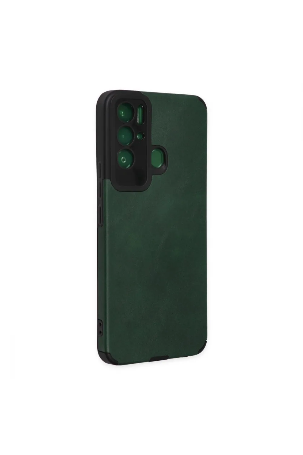 Tecno Pova Neo Kılıf Loop Deri Silikon - Yeşil
