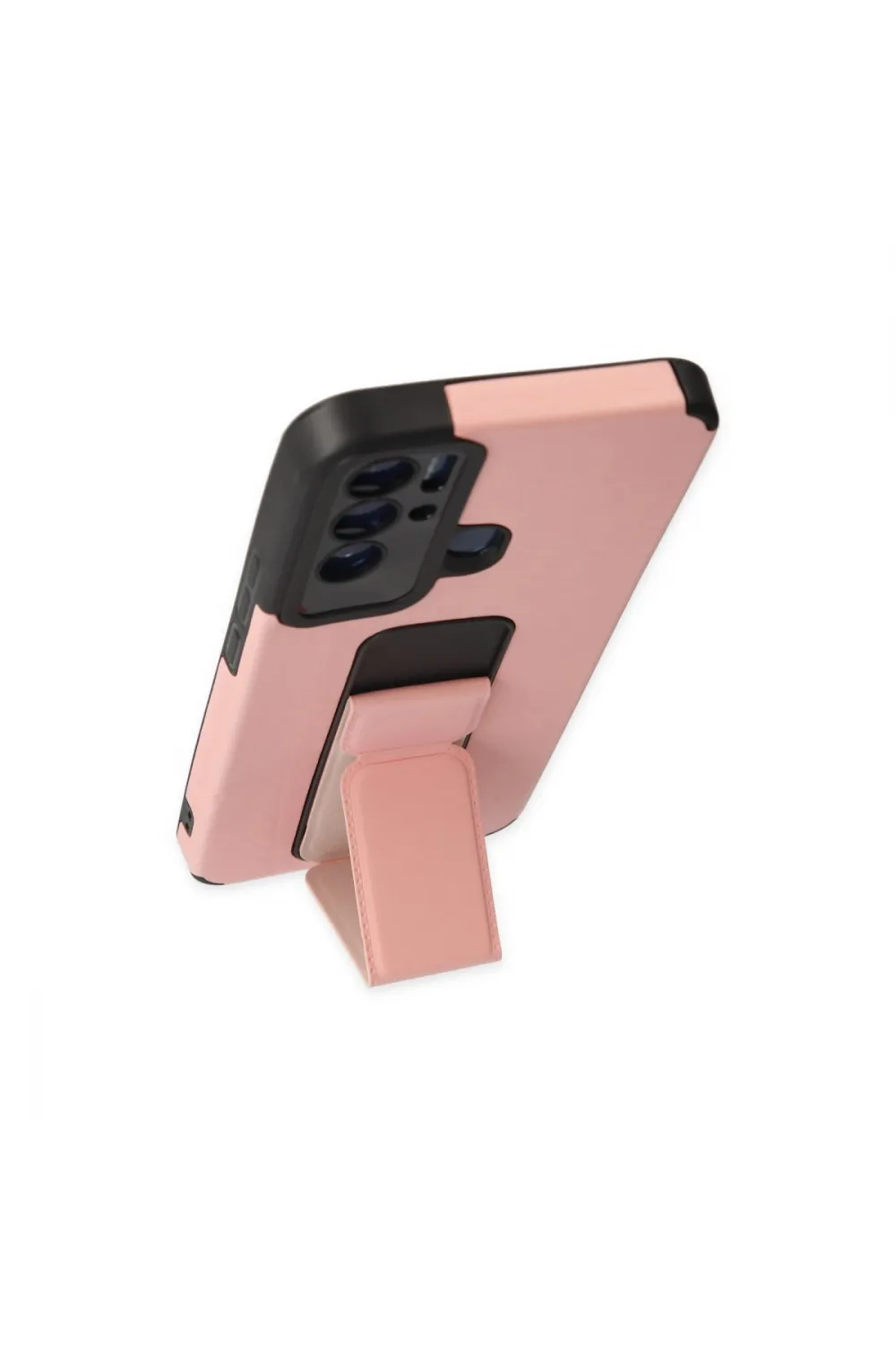 Tecno Pova Neo Kılıf Mega Standlı Silikon - Pudra