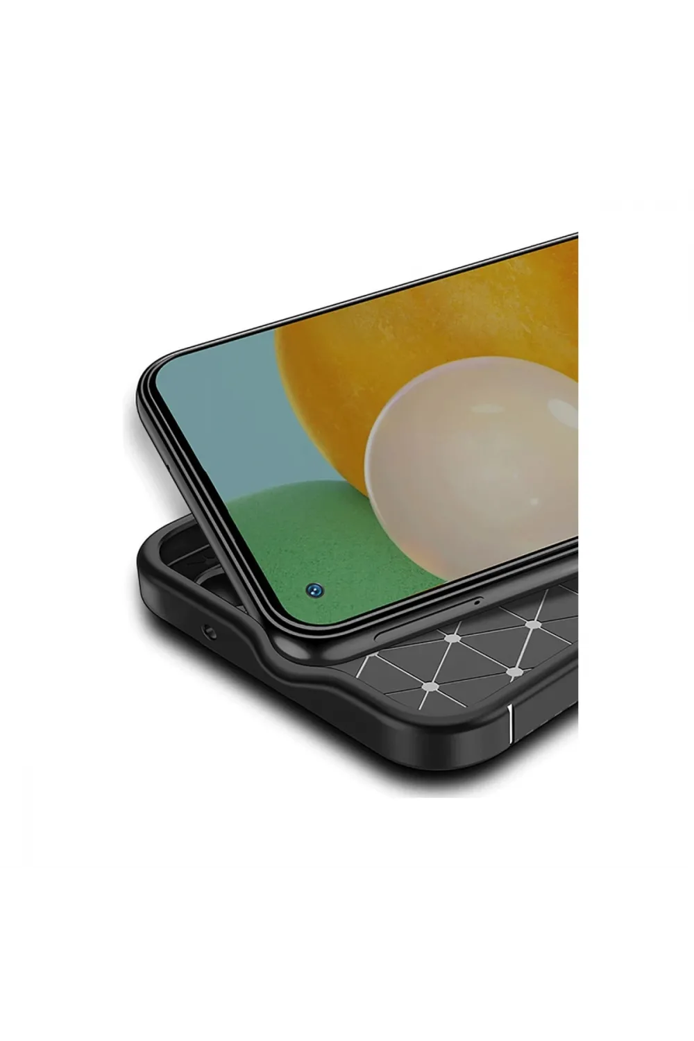 Tecno Spark 30 Pro Kılıf Auto Focus Karbon Kapak - Siyah