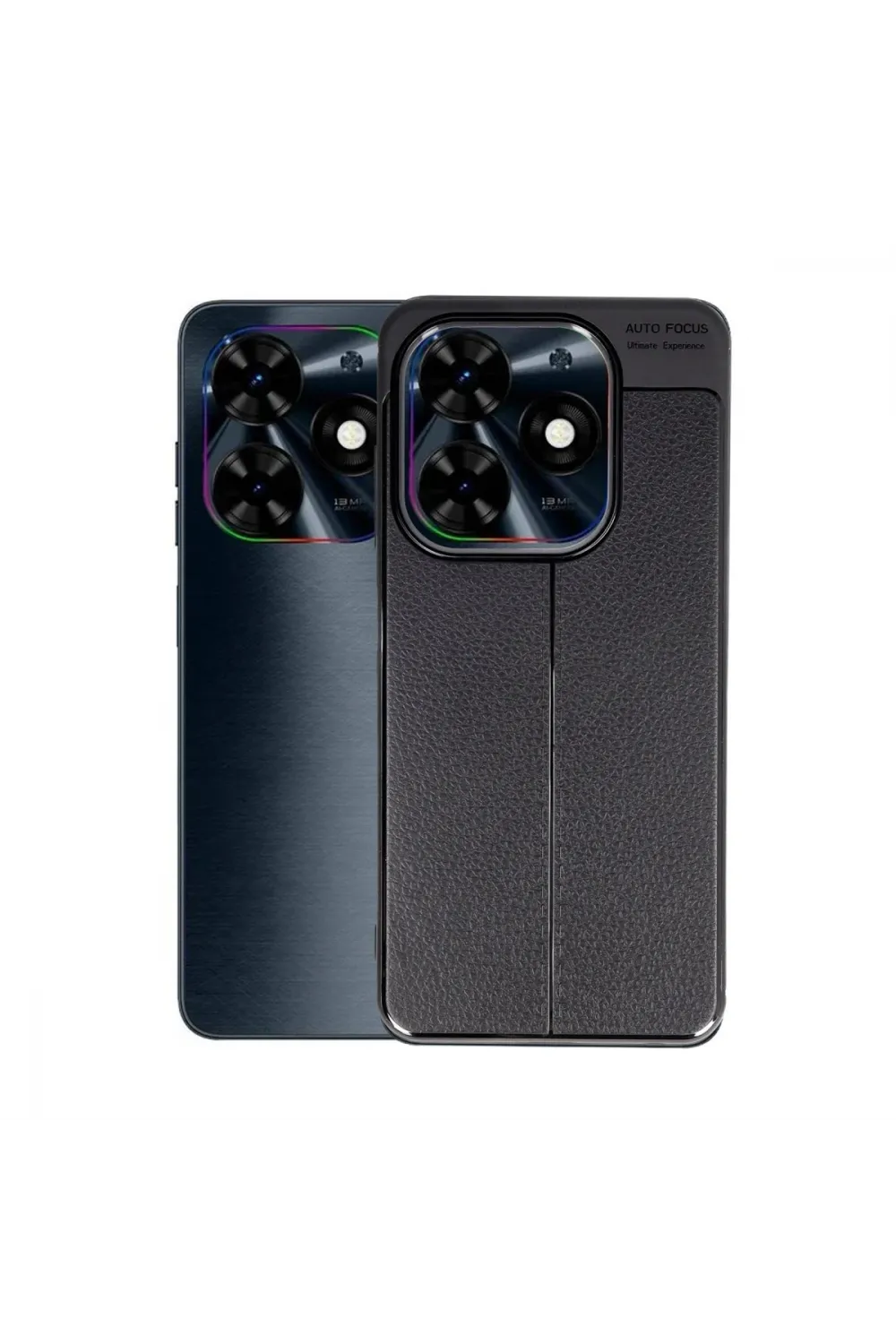 Tecno Spark Go 2024 Kılıf Auto Focus Kapak - Siyah