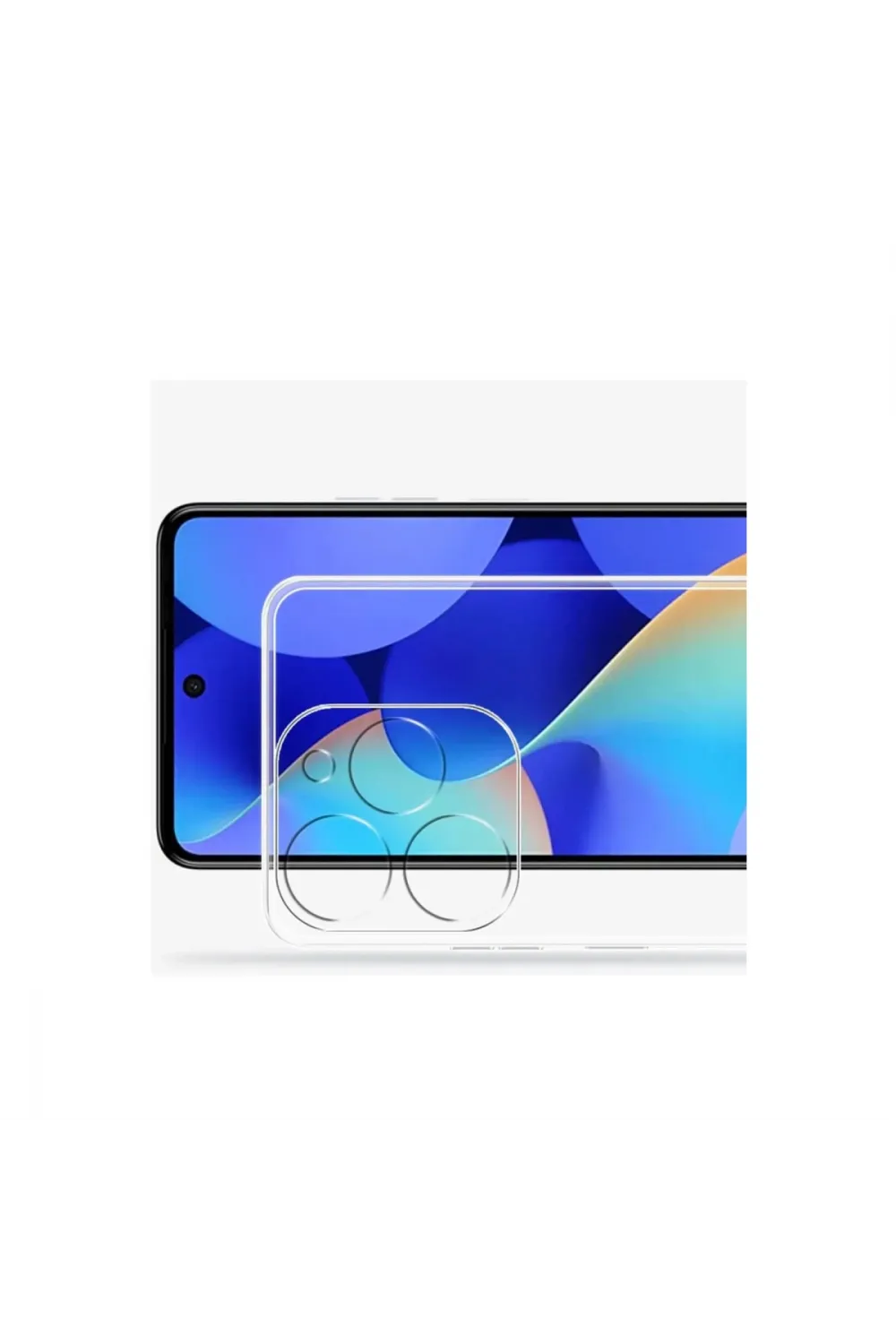 Tecno Spark Go 2024 Kılıf Lüx Şeffaf Silikon