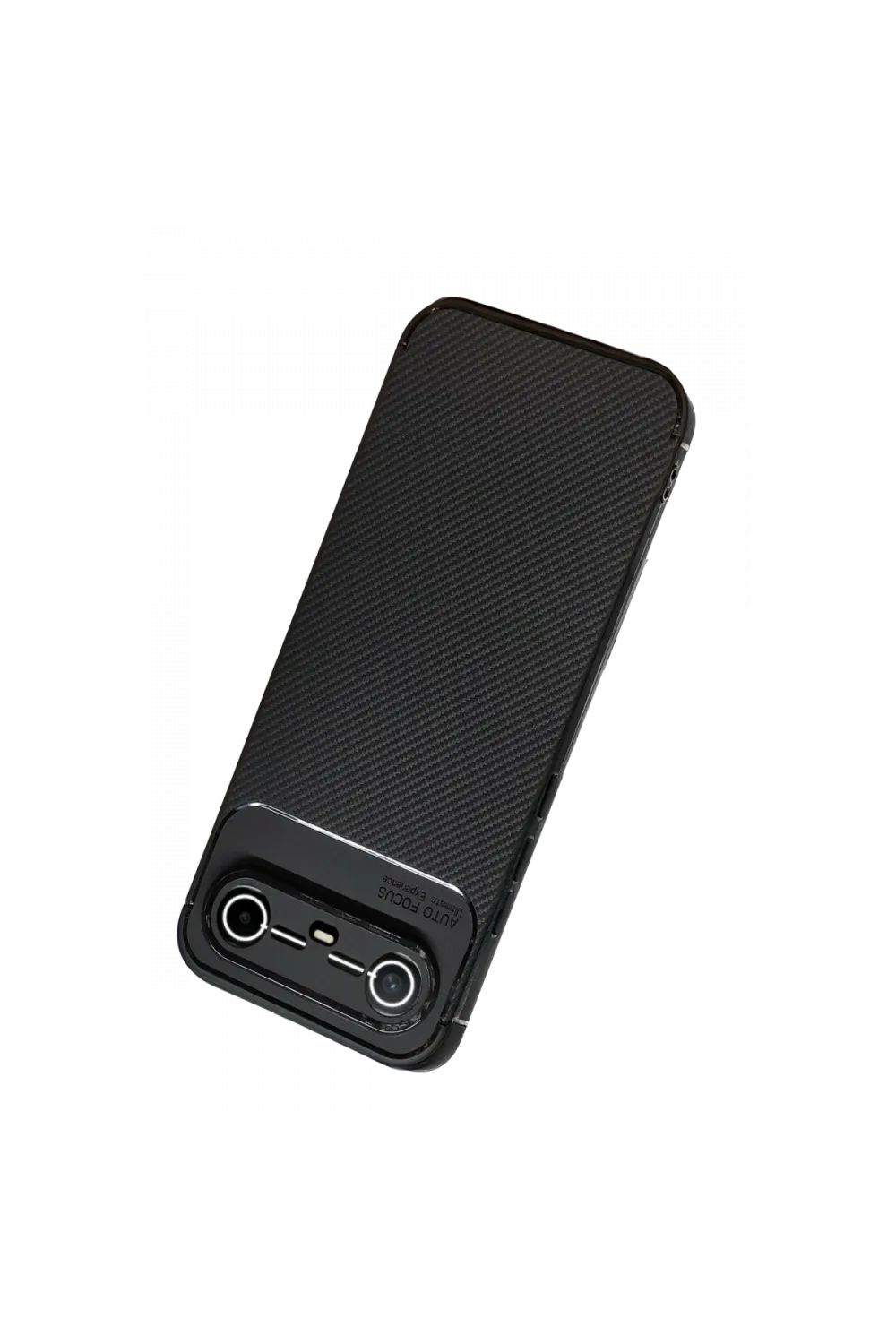 Tecno Spark Slim 5g Auto Focus Karbon Kapak - Siyah