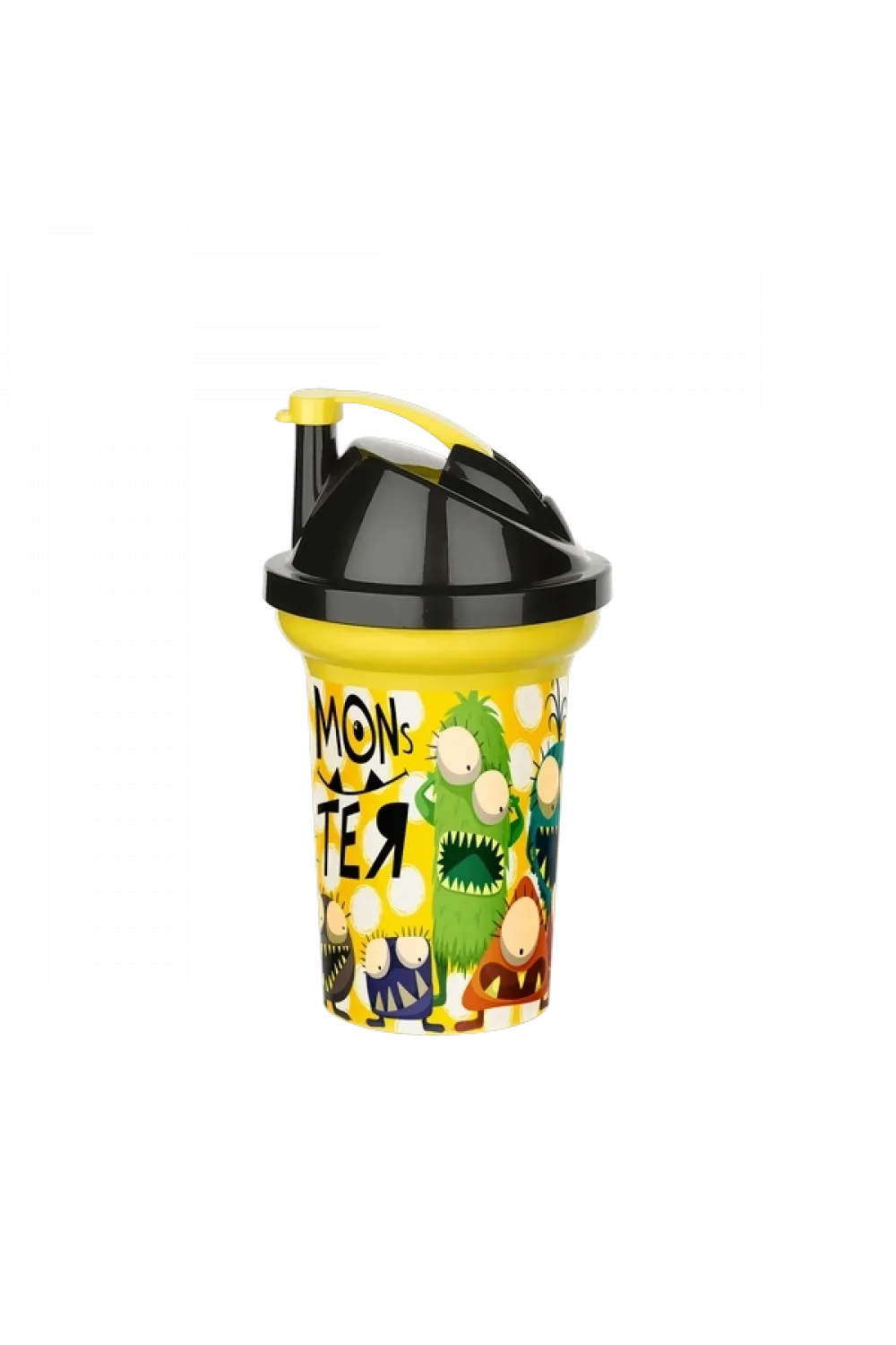 Tedy Pipetli Çocuk Içecek Bardağı Desenli Bardak 300ml