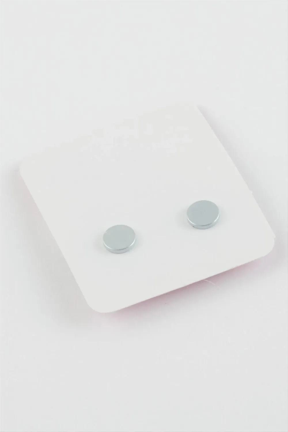 Tek Taş Mıknatıslı Cam Küpe ( 7 mm)