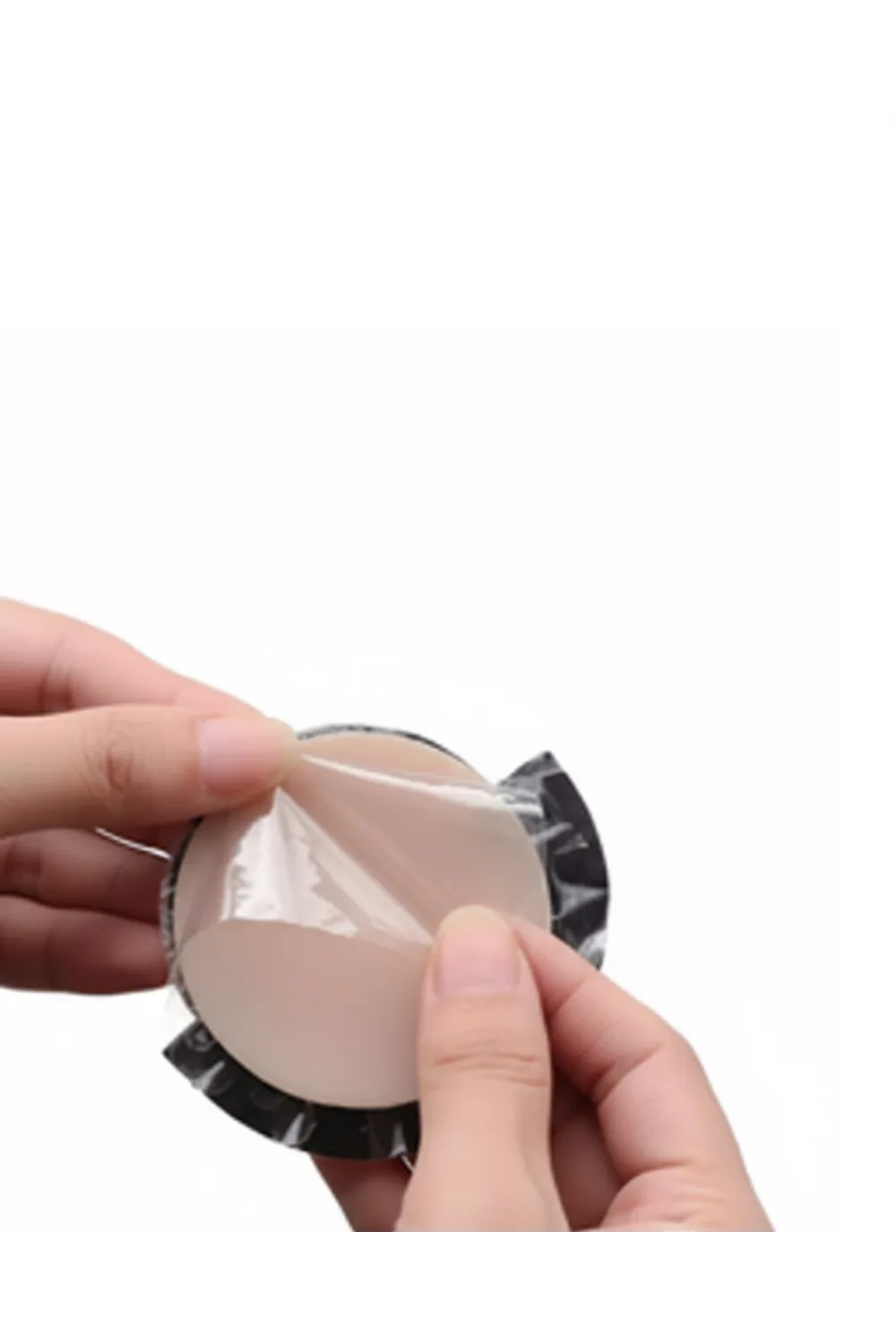 Tekrar Kullanılabilir Silikon Nipple Pad Gün Boyu Sabit