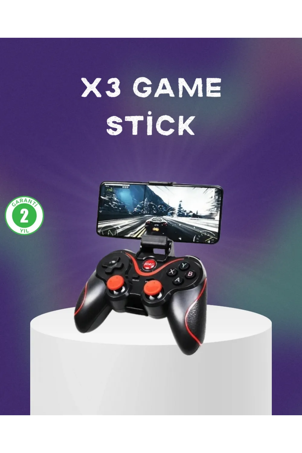Telefon, Tablet Ve Pc İçin Çok Fonksiyonlu Bluetooth Gamepad