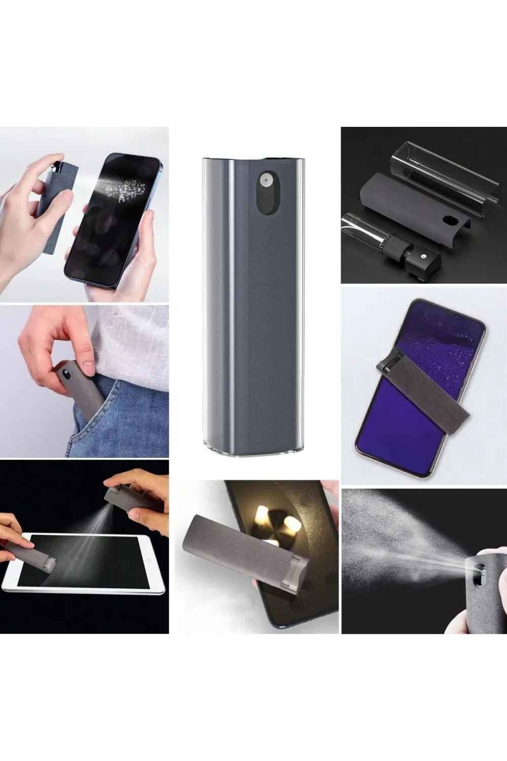 Telefon,tablet Ekranı İçin Kendiliğinden Spreyli Ekran Temizleme Süngeri