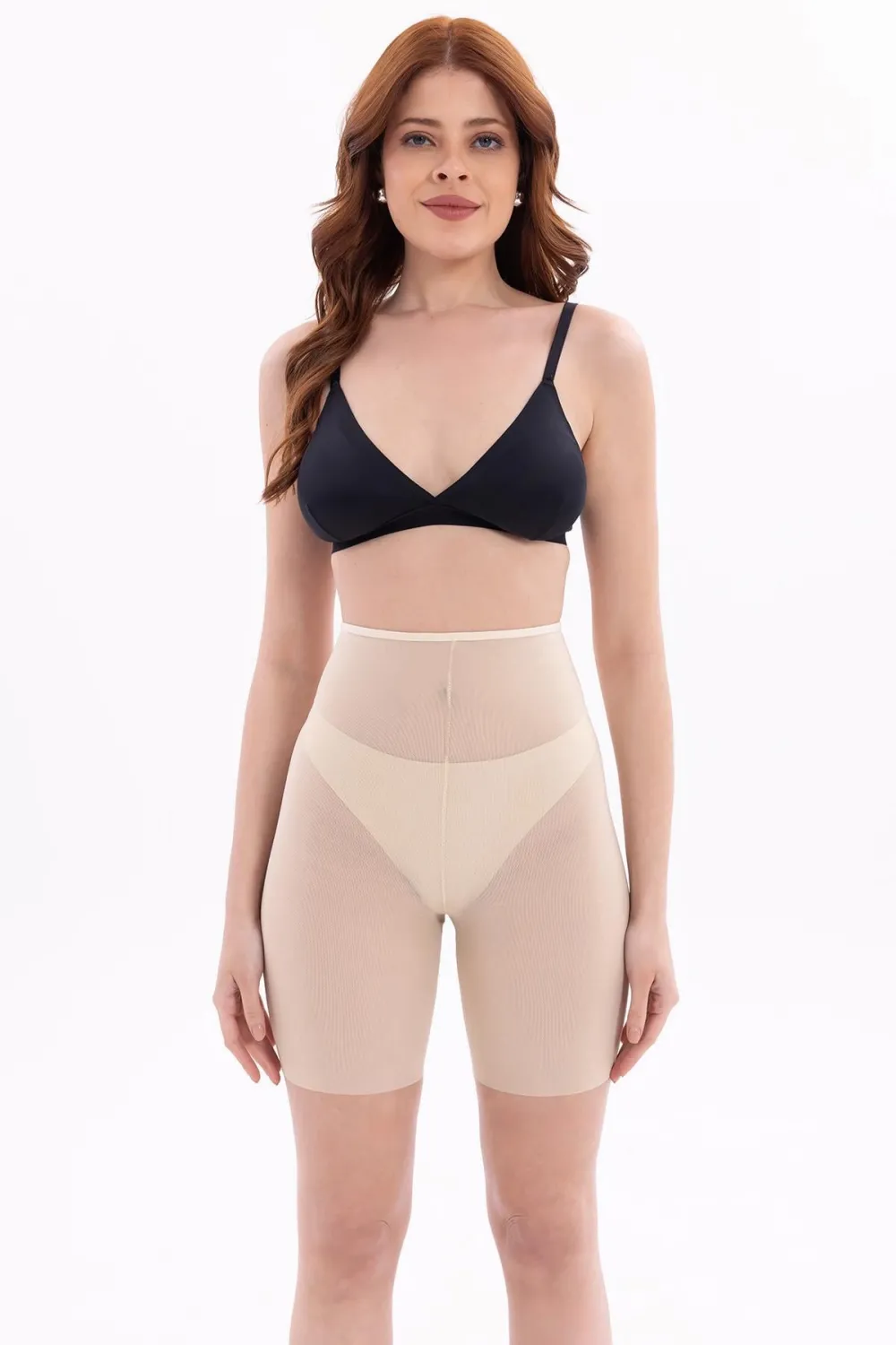 ieg™ TEN MI  2705 Lazer Tül Boxer Hayalet Korse