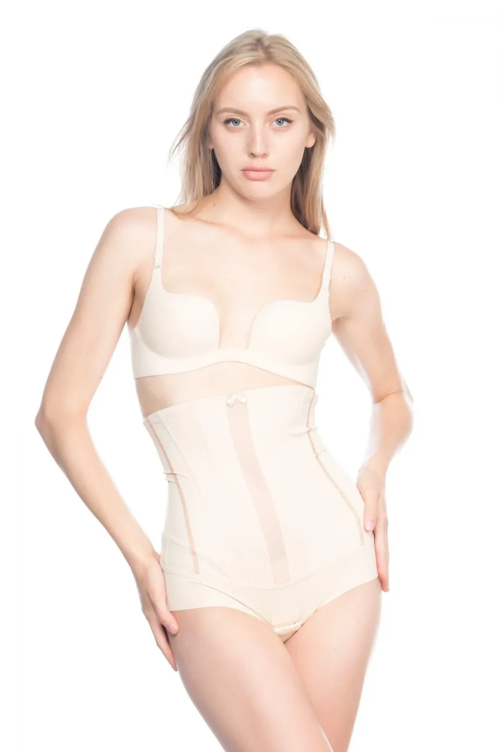 ieg™ TEN MI  2886 Yüksek Bel Tül Slip Lazer Korse
