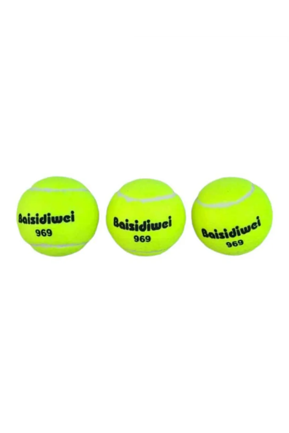 Tenis Topu 3’lü Set Dayanıklı Antrenman Ve Maç Topları