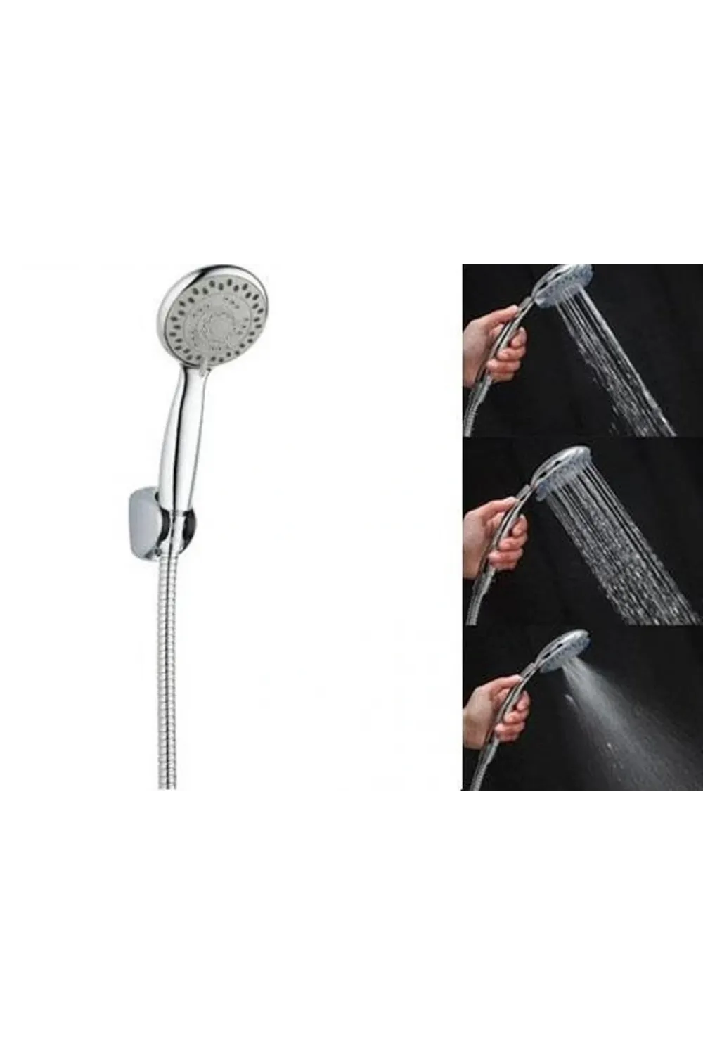 Terapi Etkili 3 Fonksiyonlu Duş Başlığı Seti