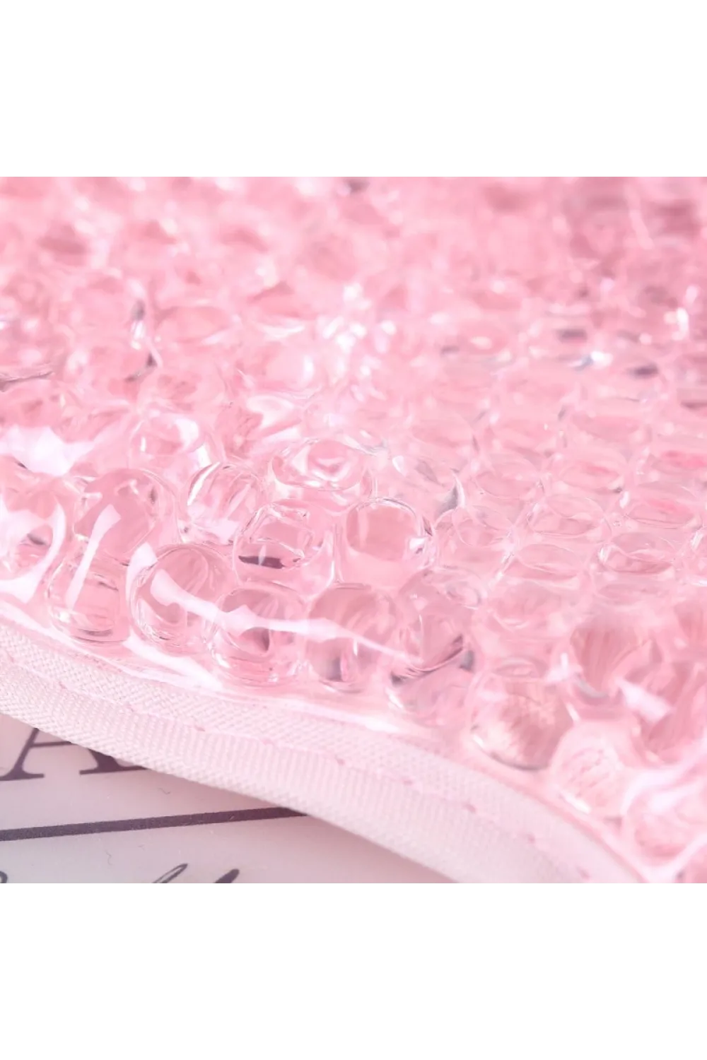 Terapi Jel Yüz Maskesi Soğuk Ve Sıcak Boncuklu Ayarlanabilir Maske (Pembe)