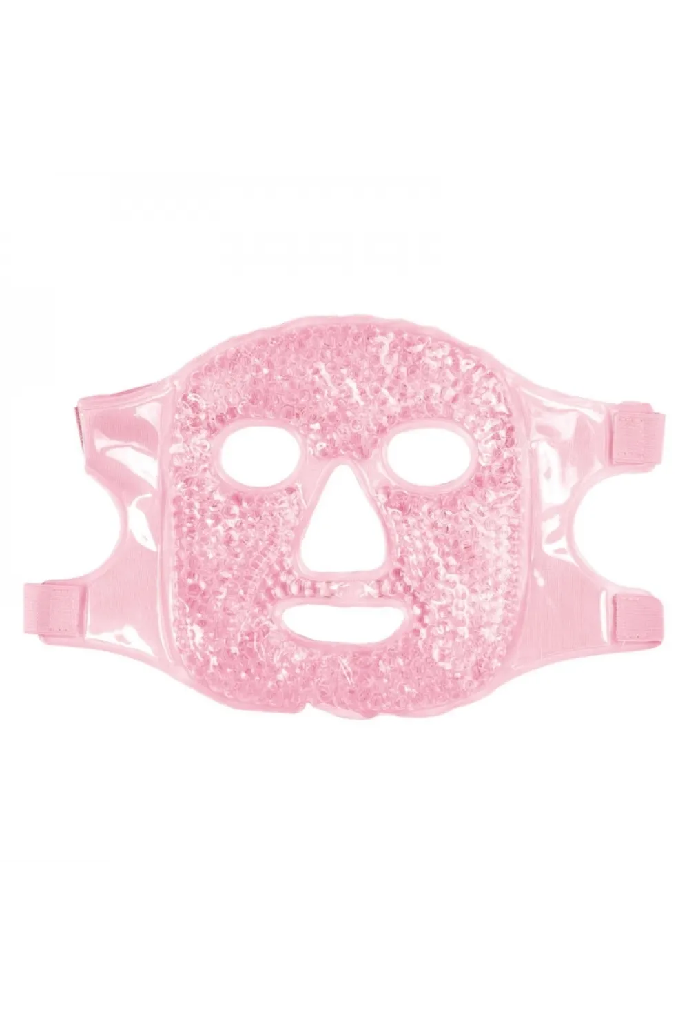 Terapi Jel Yüz Maskesi Soğuk Ve Sıcak Boncuklu Ayarlanabilir Maske (Pembe)