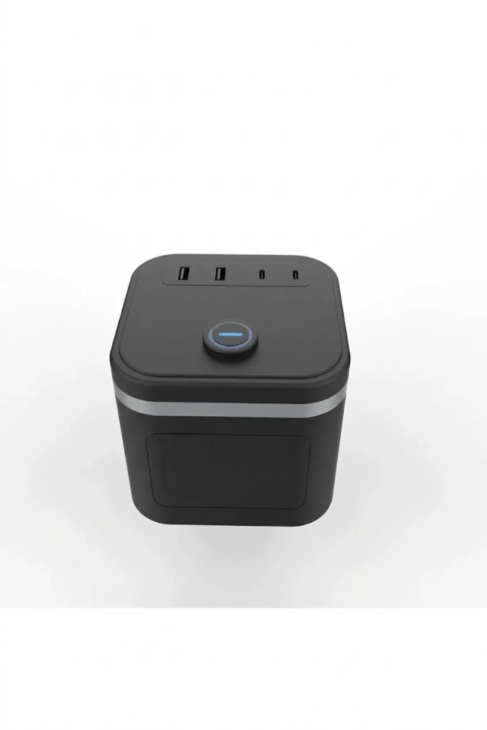 Termal Akım Korumalı Isıya Dayanıklı 3’lü Duvar Tipi Priz 2x Usb 2x Typce 3680 W