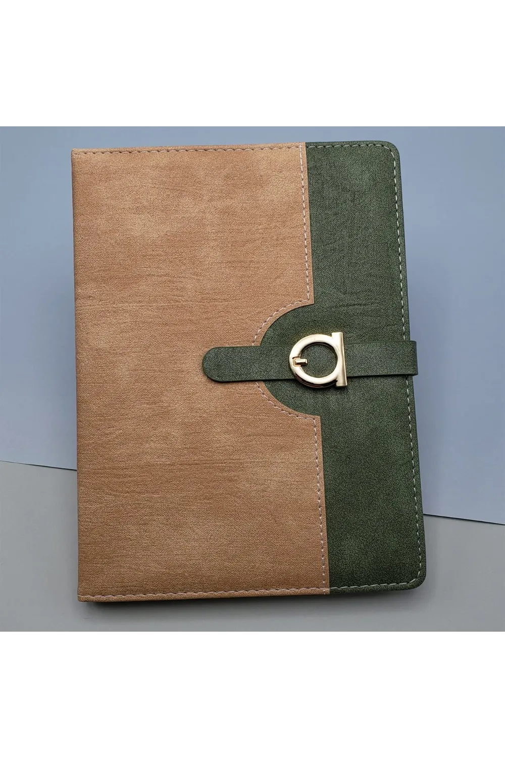 Termo Deri Defter Koyu Taba