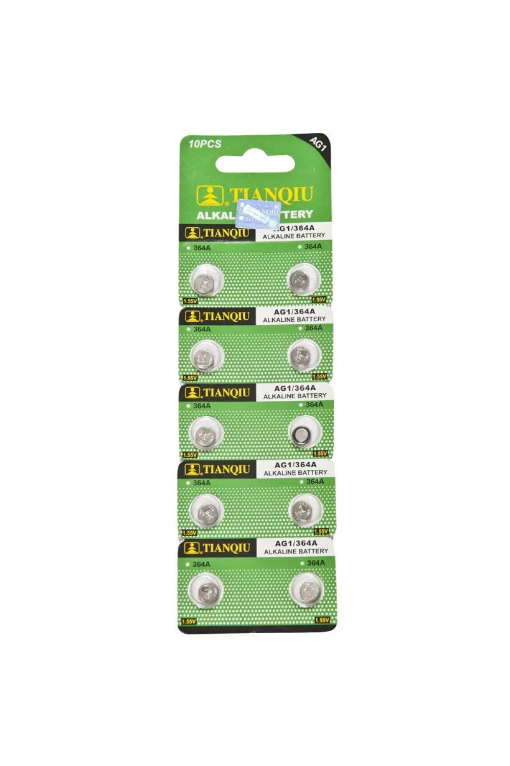 TıanQıu Ag1 Lr621/364 IEGalin 10lu Düğme Pil