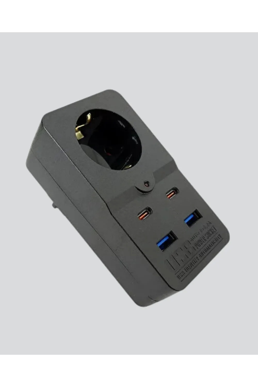 Tip Akım Koruma Prizi 10a 2500w Usb Type C Destekli