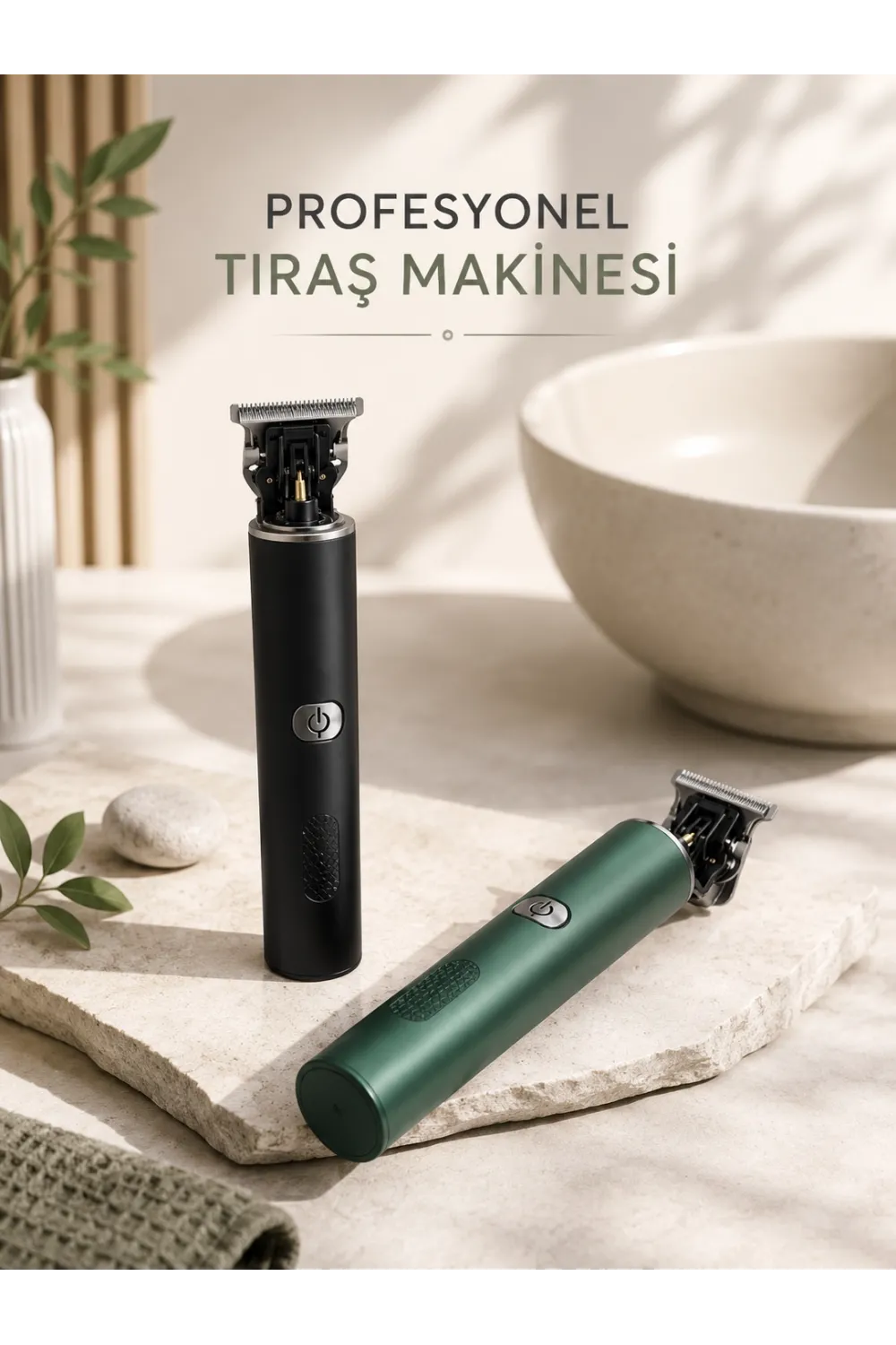 Tıraş Makinesi Saç Sakal Ense Çizim Ayarlanabilir Başlık