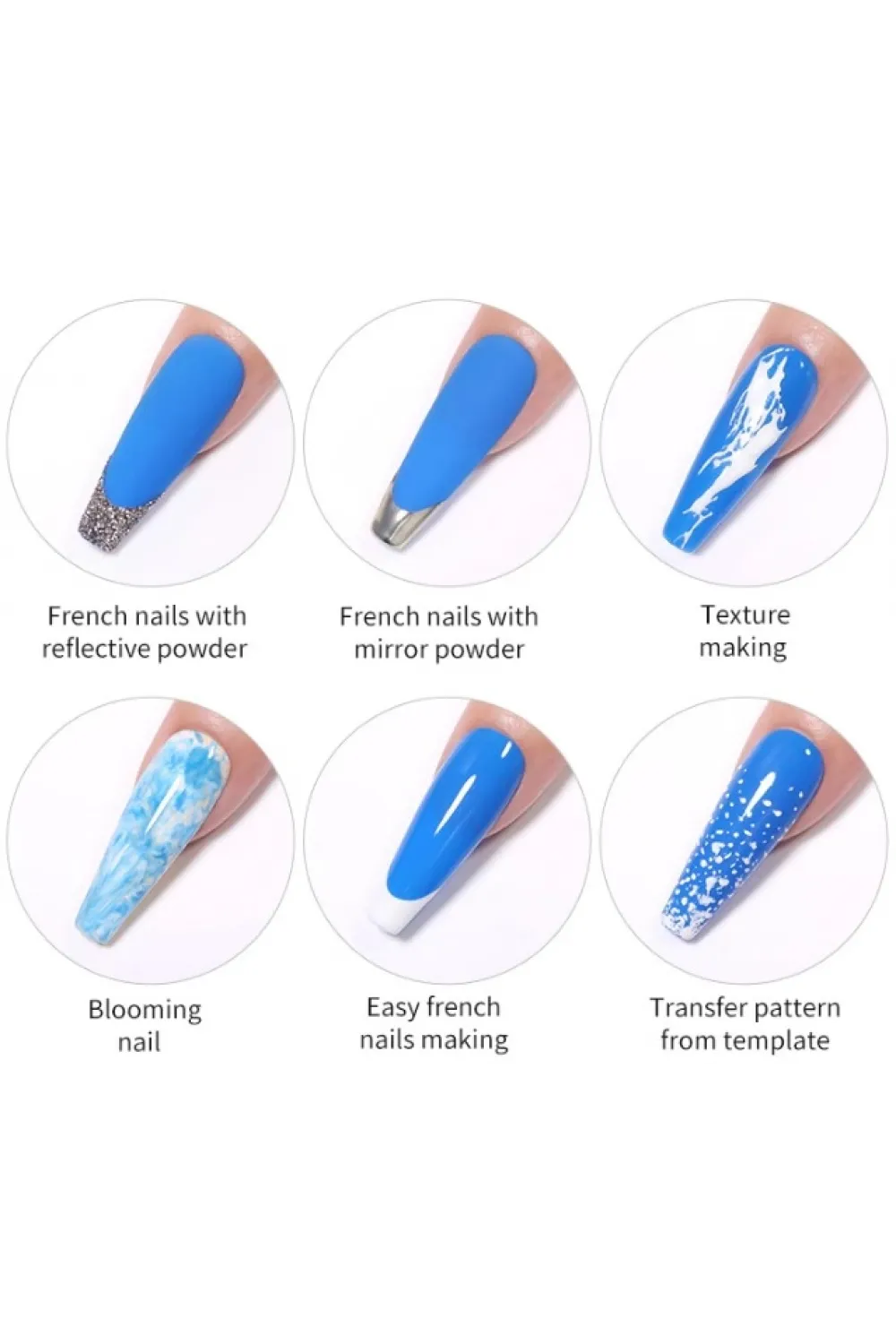 Tırnak Süs Damgası French Stamper