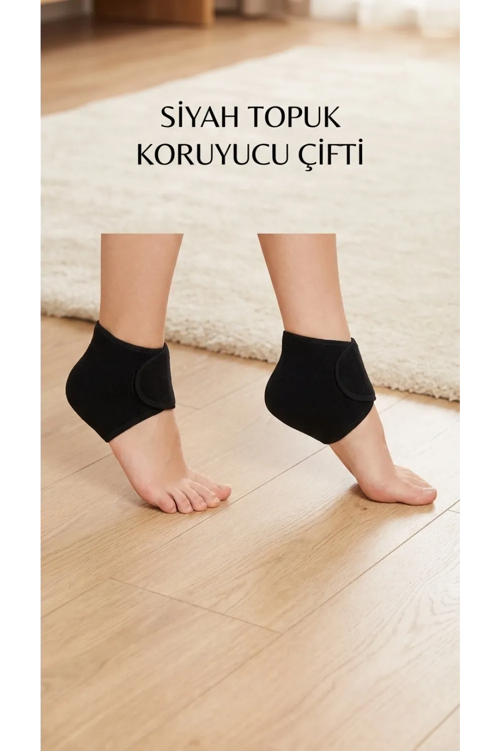Topuk Dikeni Destekleyici Silikon Tabanlı Ortopedik Çorap Seti