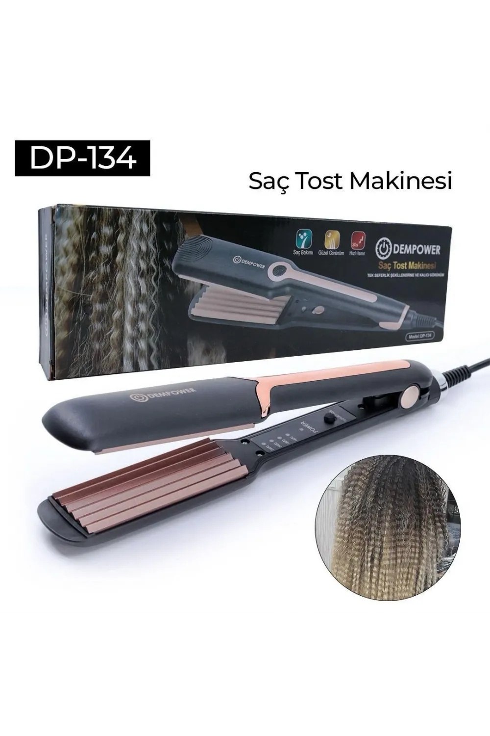 Tost Model Saç Düzleştirici