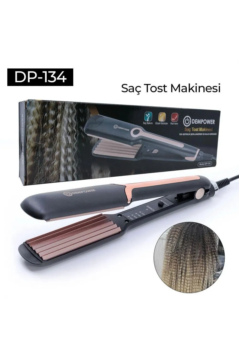 Tost Model Saç Düzleştirici