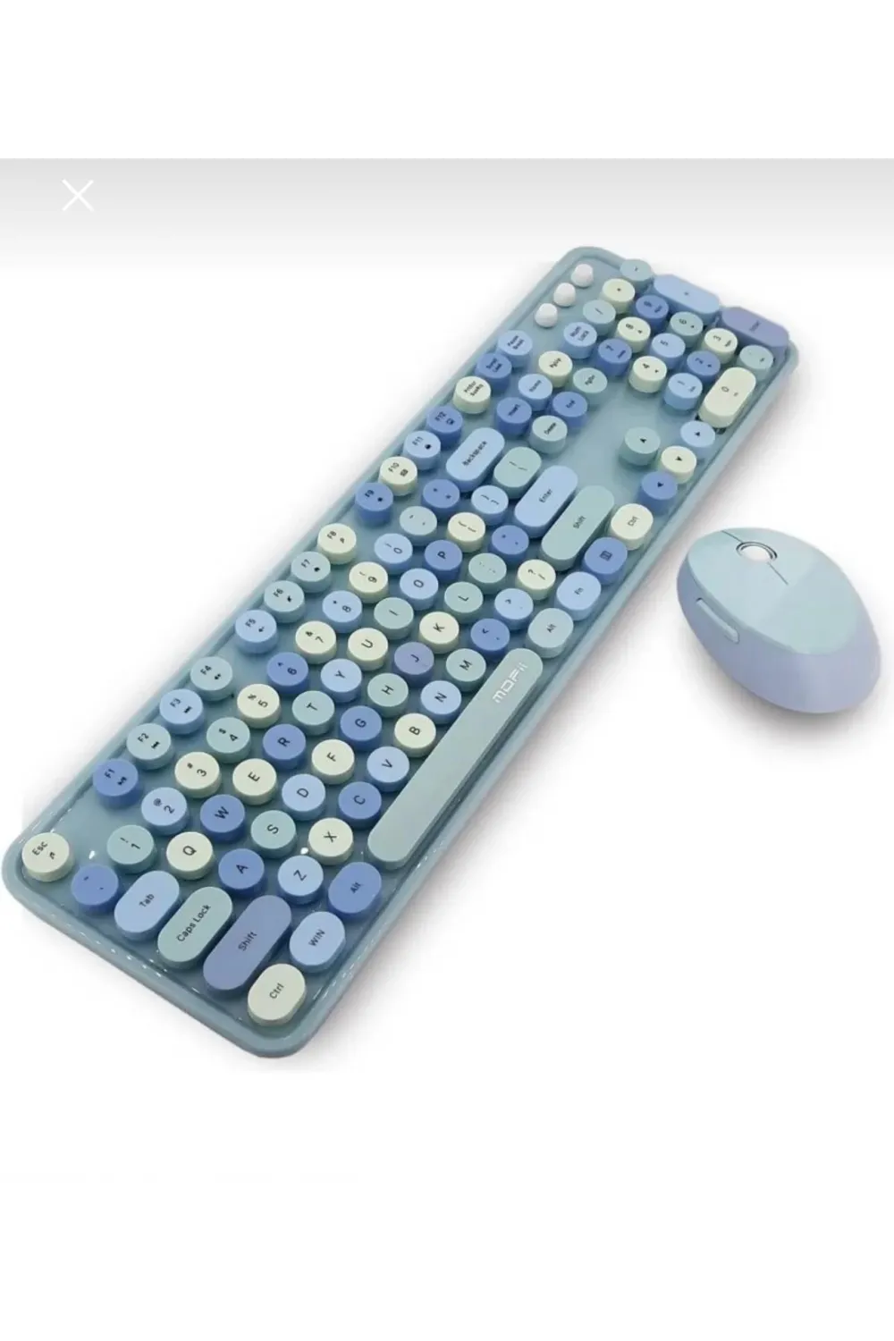 Tr Mofii Sweet Mavi Klavye Mouse Set