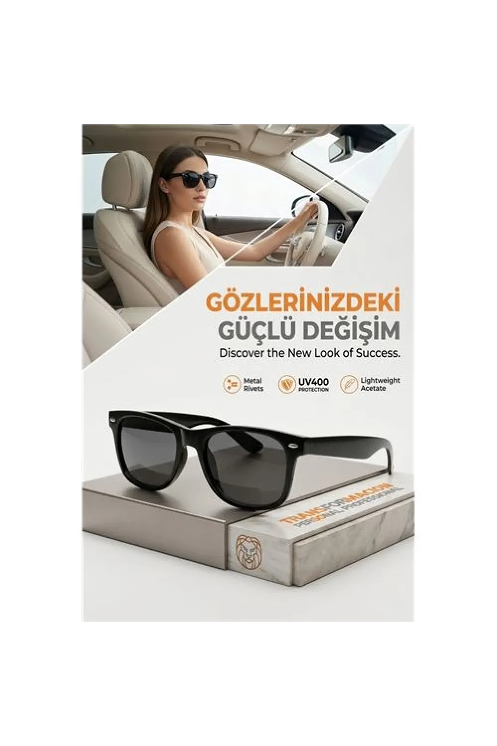 TransForMacion Bayan Güneş Gözlüğü - Şık ve Ergonomik UV Korumalı Gözlük 721798