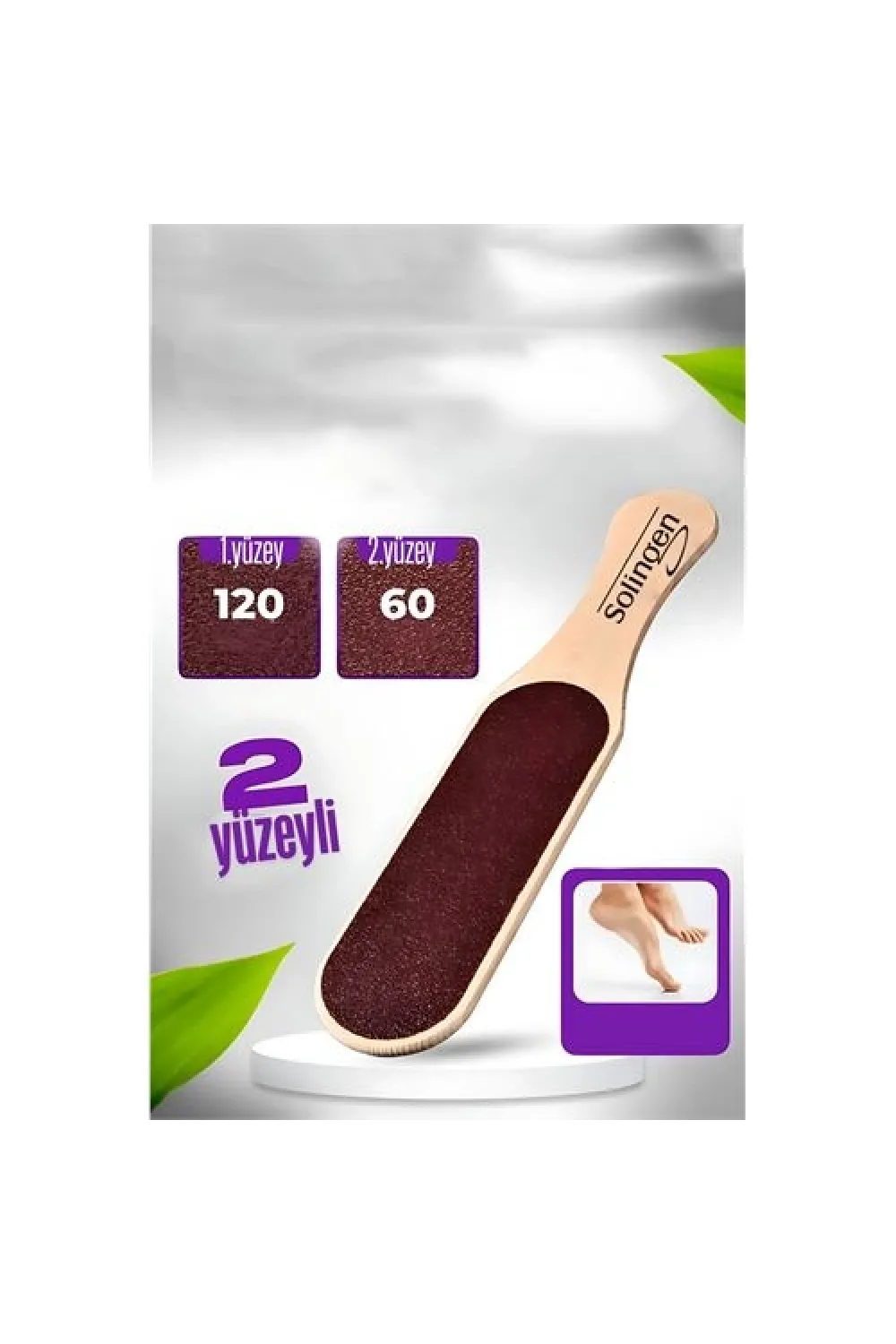 TransForMacion Peeling Topuk Törpüsü 2 Taraflı Solingen Professional 720646