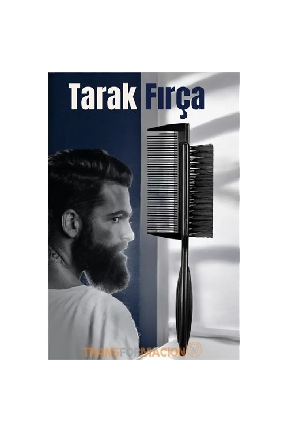 TransForMacion Sakal Bıyık Tarama Fırçası Sakal Tarağı 721414