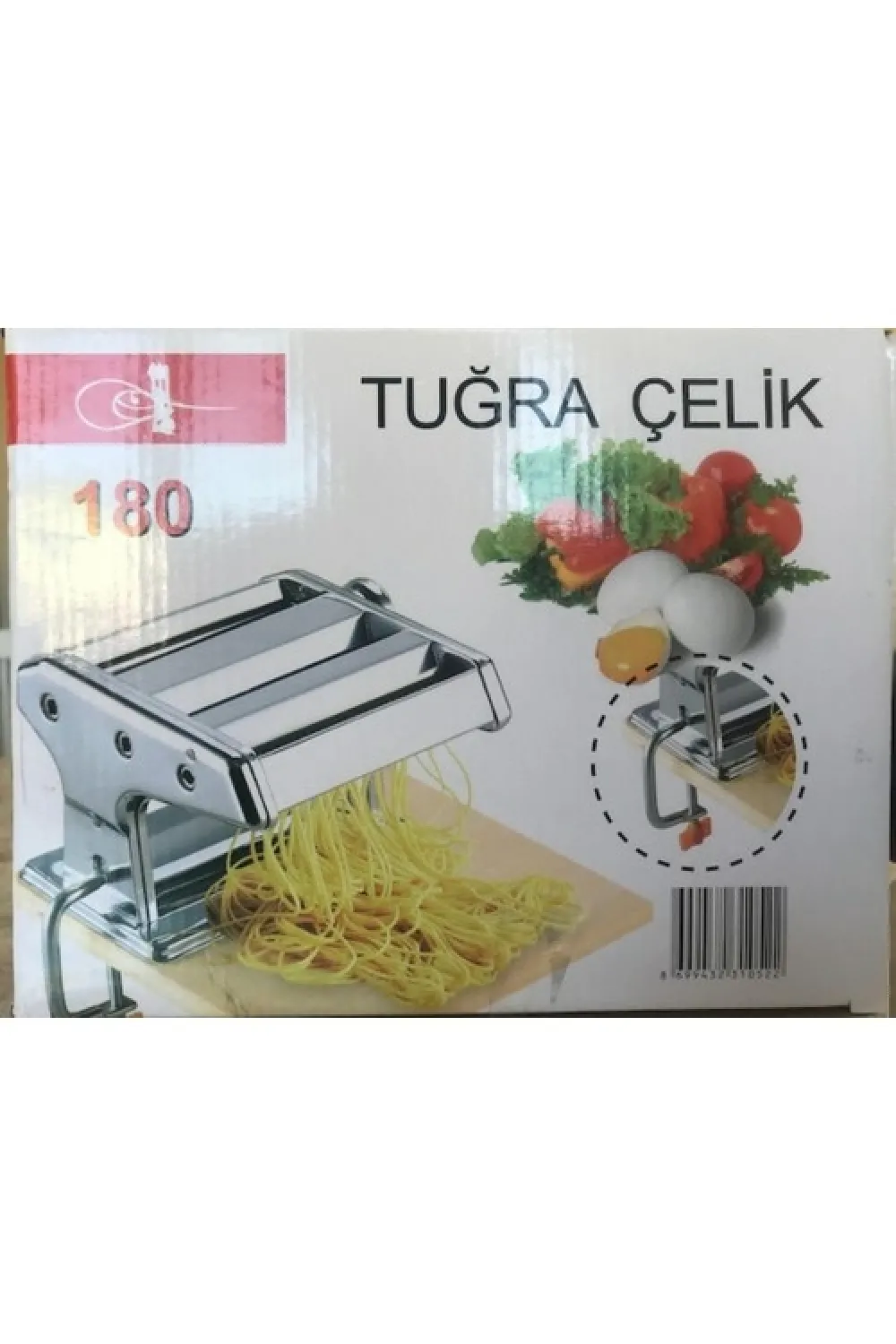 Tuğra Çelik 180 Mm Erişte Makarna Makinesi