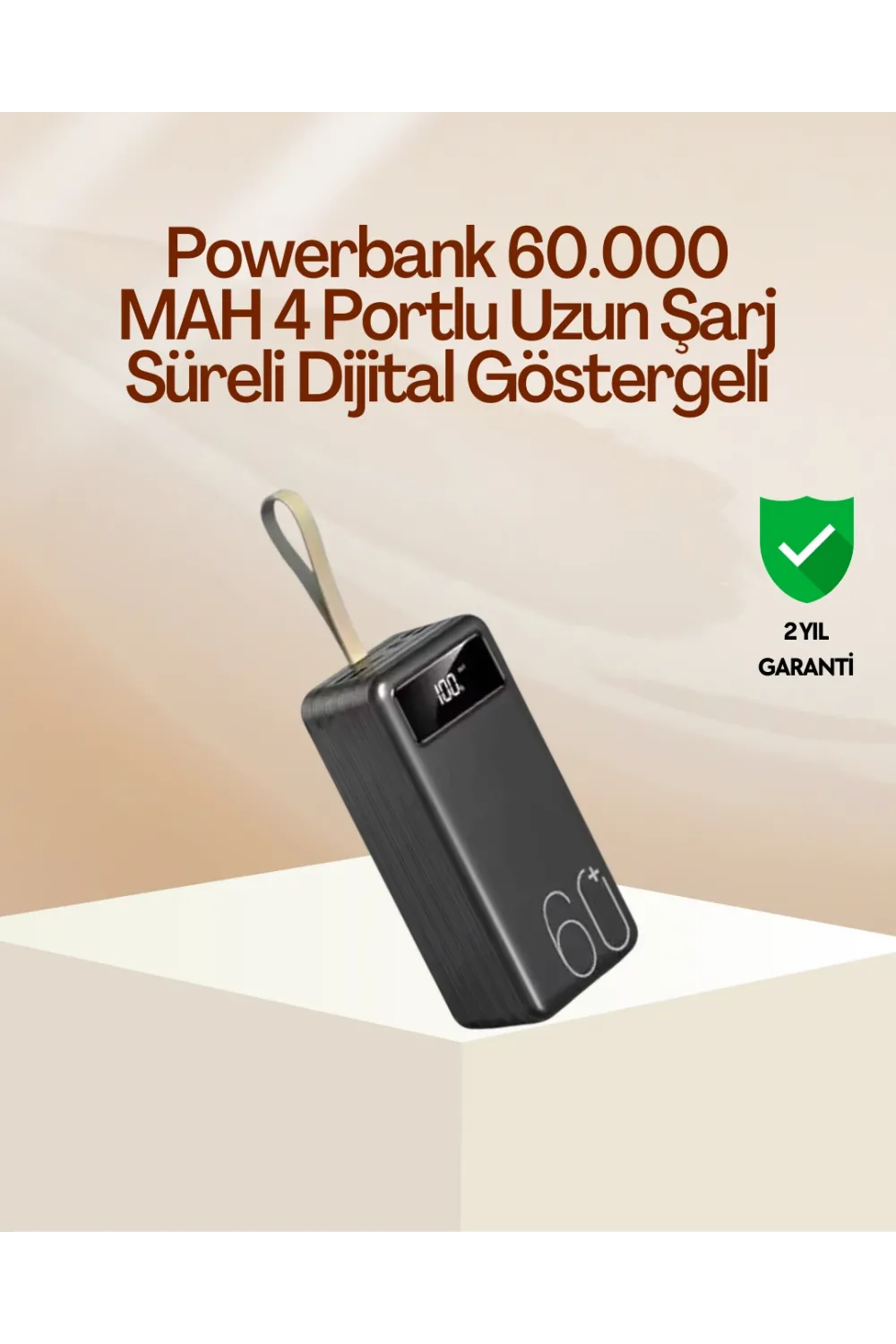 Tüm Cihazlara Uyumlu Çoklu Çıkışlı Powerbank