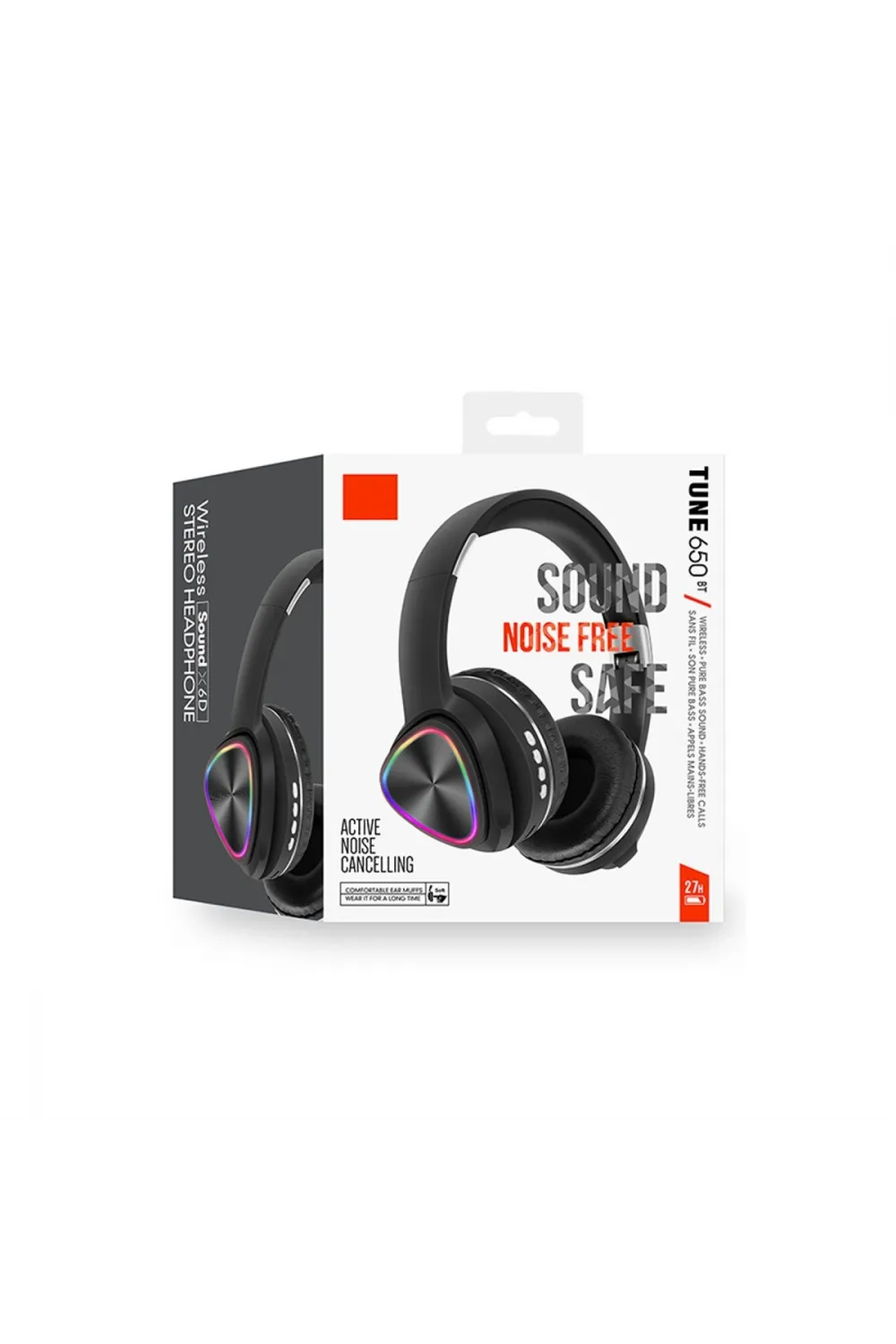 Tune 650 Bt Rgb Kablosuz Kafaüstü Kulaklık - Siyah