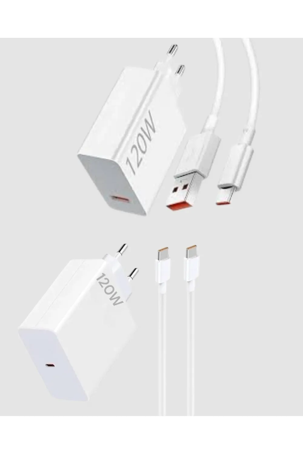 Turbo 120w Hızlı Şarj Cihazı Type-c Kablolu