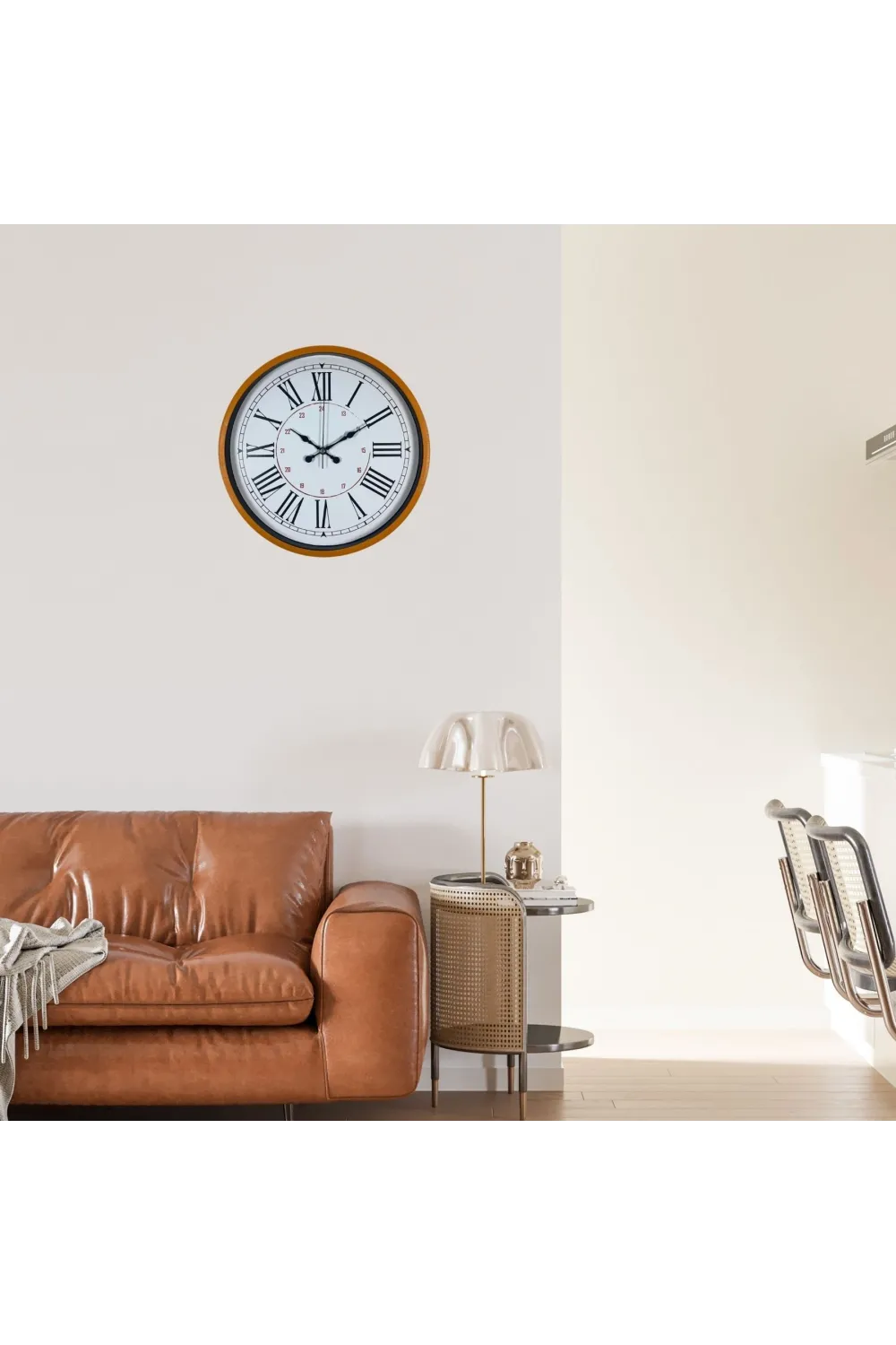 Turuncu 36 Cm Standart Duvar Saati